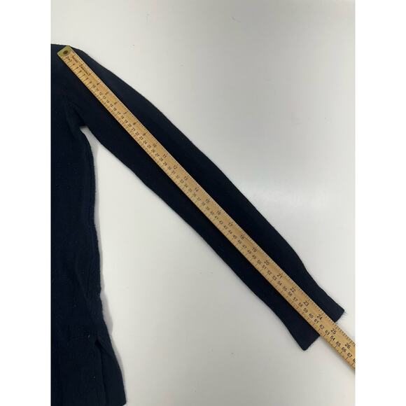 Atmosphere Womens Top Size 4 Navy Blue Long Sleeve Round Neck Knit - Picture 9 of 11